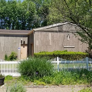 Bergen County Zoo - Animal holding complex