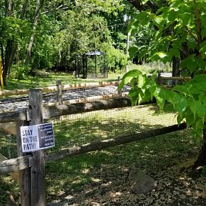 Bergen County Zoo - Exercise area for ambassadors (was empty)