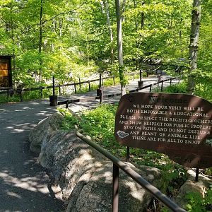 Bear Mountain - Trailside Museums & Zoo entrance