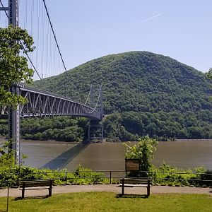Bear Mountain - Bear Mtn bridge over Hudson river