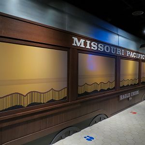 Train-themed Entrance Hall - Exterior of Train Simulator