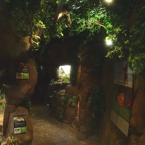 Typical visitor corridor, 2017-02-06