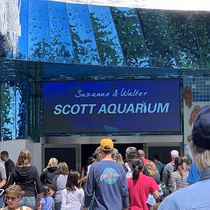 Suzanne & Walter Scott Aquarium Entrance