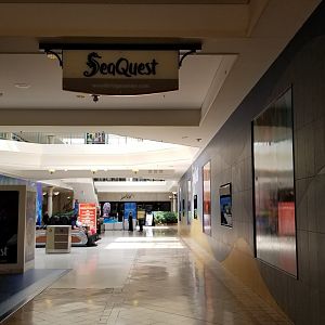 SeaQuest Woodbridge - Aquarium is at the Lord & Taylor section of mall
