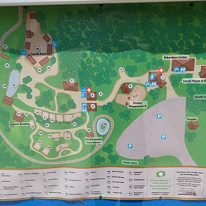 2021 Scovill Zoo Map
