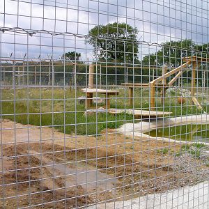 Tiger enclosure