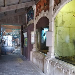 Long Island Aquarium - Ancient Reptile Ruins, entirety of building