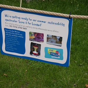 New exhibition signage