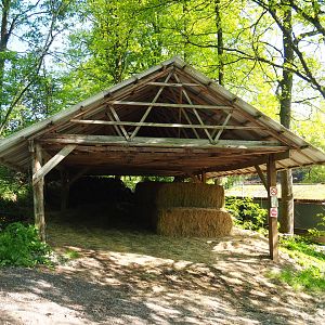 Hay and straw storage shed, 2021-05-29