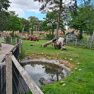 Petting zoo - Seperation exhibit (?)