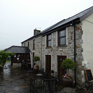Front of pub (Pen-y-cae Inn Zoo)