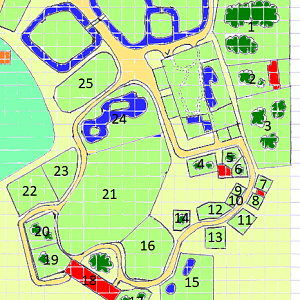 Map of Oceanian Zone
