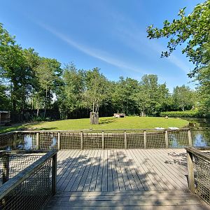 South american enclosure - viewing point