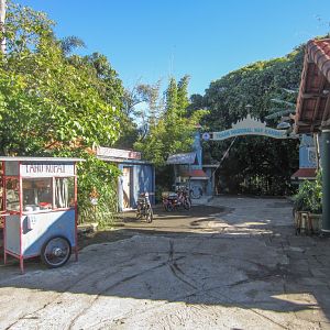 Sumatran Village - Entry to the Tiger Exhibits