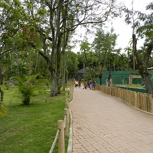 Way to the Sumatra exhibit - BioParque do Rio