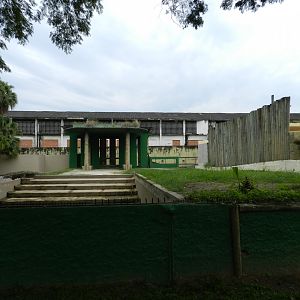Former elephant exhibit - BioParque do Rio