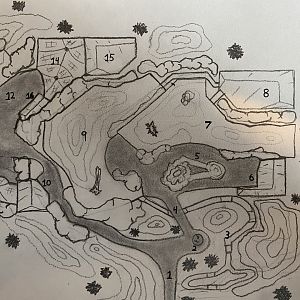 “Tswalu Trek” Exhibit map