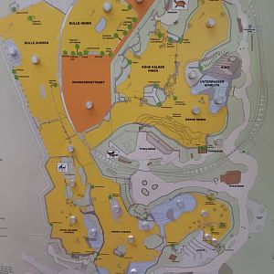 Map of the Kaeng Krachan Elephant Park (July 2020)