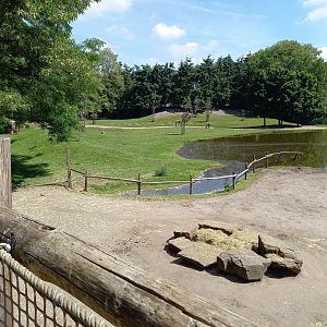 Walk-through Outback-enclosure