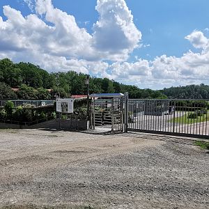 Entrance to the park