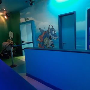 Entrance to exhibits