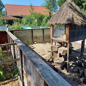Shelter in Meerkat-enclosure