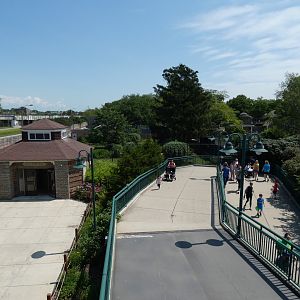 Bridge Over the Anthony Wayne Trail Guest Walkway - July 2021