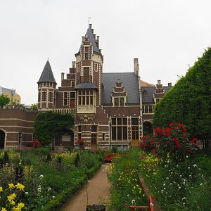 Flemish garden and Melkerij building, 2021-06-12