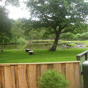 Hobro Minizoo - The central lake