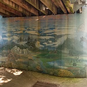 Maryland Zoo - Polar Bear Watch, mural