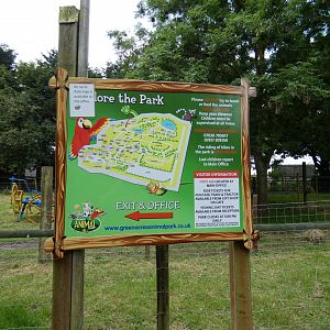 Map (Greenacres Animal Park)