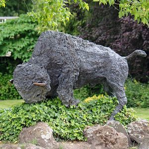 Bison statue, 2021-06-12