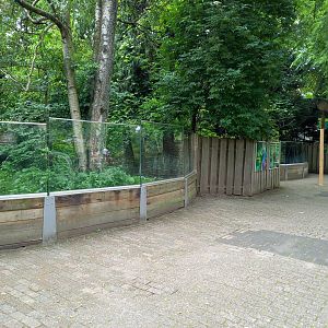 2 Cassowarry enclosures