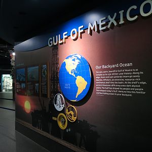Aquarium - Gulf of Mexico Exhibit - Sign