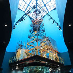 Aquarium - Pyramid Central Atrium