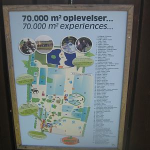 Enghave Dyre- og Naturpark - Map