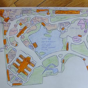 My Budapest Zoo Masterplan Map 1. (America Tropicana, Great Lake, Australia, Little Rock)
