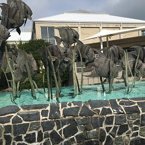 Atlantic Spadefish Entrance Statue