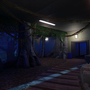 Bornean Orangutan Treetops Viewing Area (Planet Zoo)