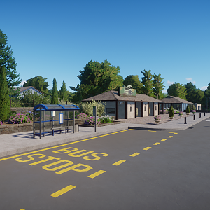 Monkey Land Entrance (Planet Zoo)