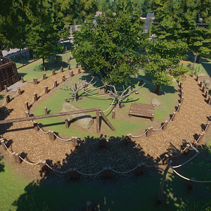 Lemur Walkthrough Exhibit (Planet Zoo)