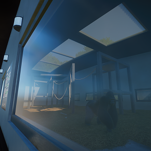 Indoor Gorilla Exhibit (Planet Zoo)