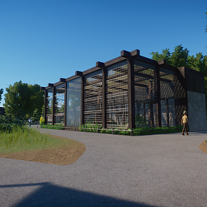 Capuchin Exhibit (Planet Zoo)