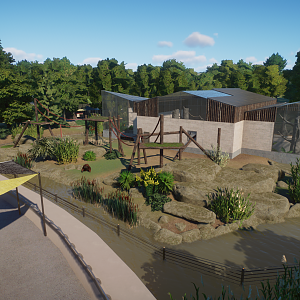 Bornean Orangutan Exhibit (Planet Zoo)