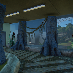 Bornean Orangutan Peat Swamp Viewing Area (Planet Zoo)