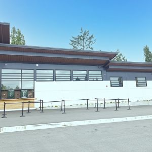 Membership, Gift Shop, & Washrooms Building (Front)