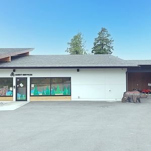 Daily Admission & Guest Services Building (Back)