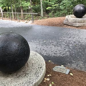North Carolina Zoo: "Iron Spheres and Granite Troughs"