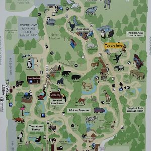 Zoo Map - New in 2009