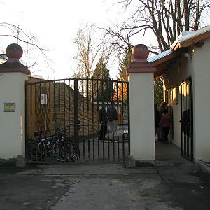 Entrance of zoo Ohrada